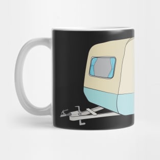 Retro 1970s Caravan Mug